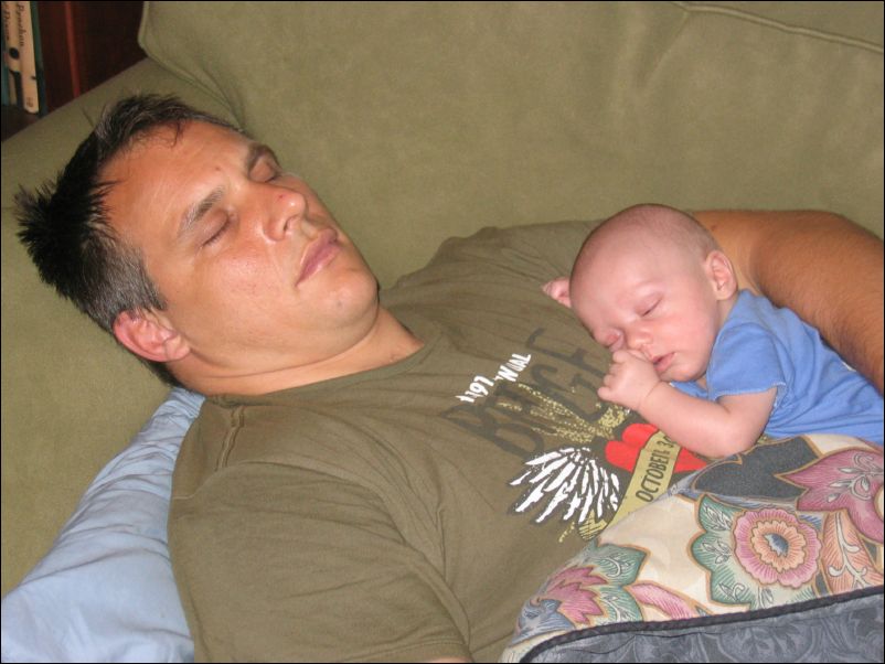 Owen crashed on Uncle Gabe